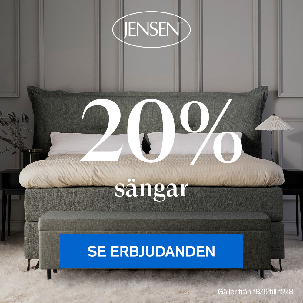 -20% Jensen Sängar